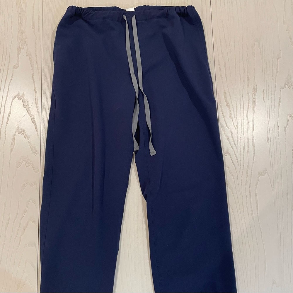 FIGS Pisco Basic Scrub Pants FM4500 (Navy #1206) - Small